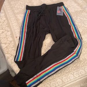 Buskin’s “Rainbow Racer” Joggers